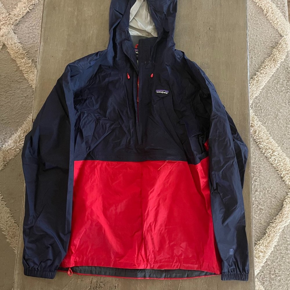 Patagonia Mens Torrentshell Pullover Windbreaker/Rain Jacket Size Large
